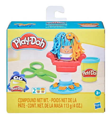 Masa Play Doh Juego Mini Tijeras Locas Peluqueria Hasbro 0