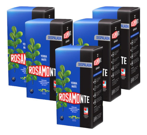 Yerba Rosamonte Despalada 500 Gr X 5 Unidades 0