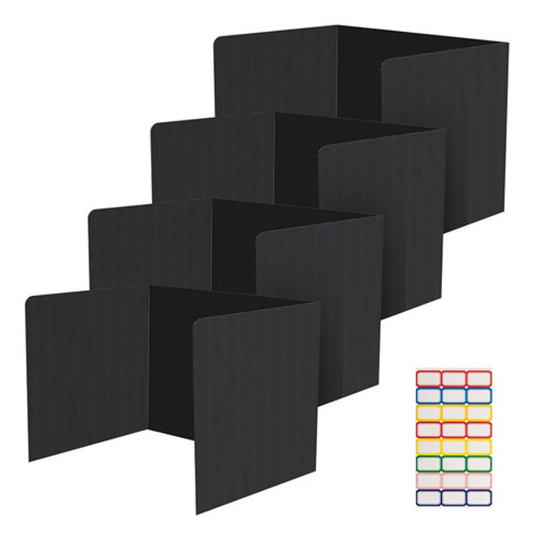 Ayuanb 4 Pcs Separadores De Escritorio, 17 X 14 X 13.5 Pulga 0