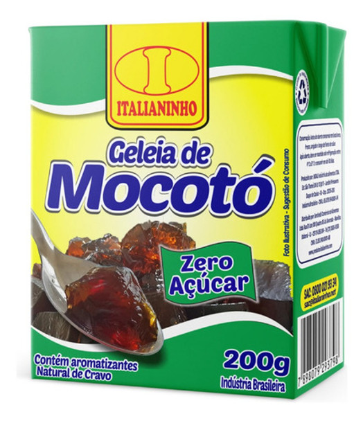 Geleia De Mocotó Zero Açúcar Italianinho Com Colágeno 200g 0