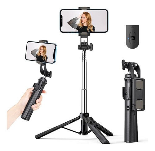 K&f Concept 31.4'' Bluetooth Selfie Stick Trípode, Selfie St 0