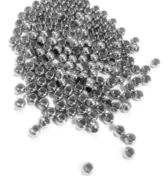 Bolitas De Acero Quirúrgico 4 Mm. Pack X 50 Unidades. 0