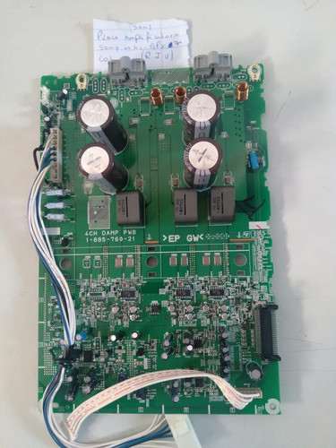 Placa Amplificadora Som Sony Mhc-gpx7 Nova 0