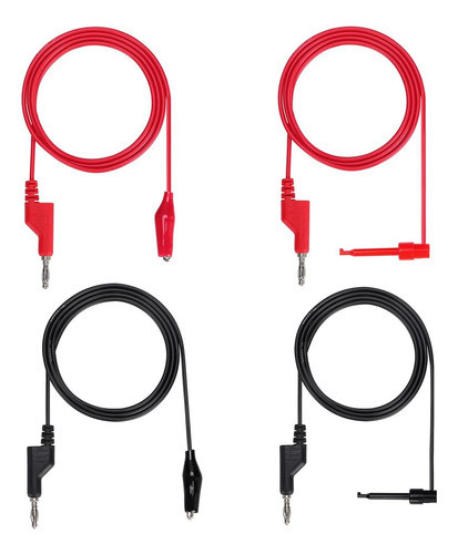 Juego De Cables De Prueba De Multímetro Sumnacon: Conector B 0