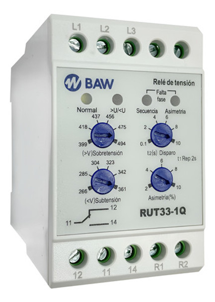 Protector De Tension Trifasico 5a Baw 0