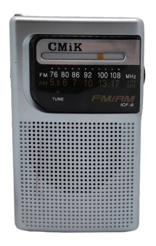 Radio Portatil Mano Analoga Fm-am Pilas Hogar Camping Retro 0