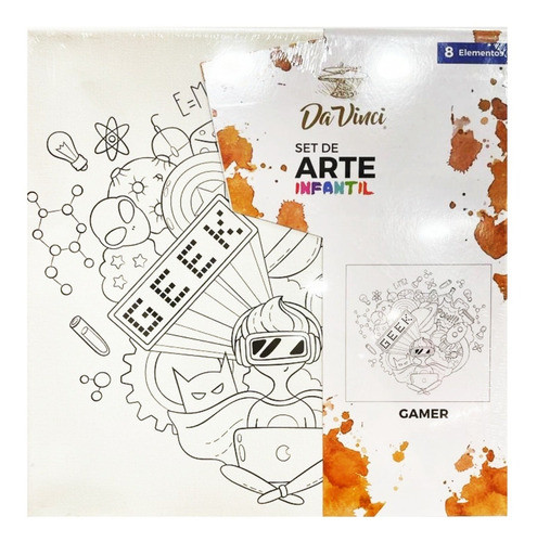 Set De Arte Infantil Gamer 0