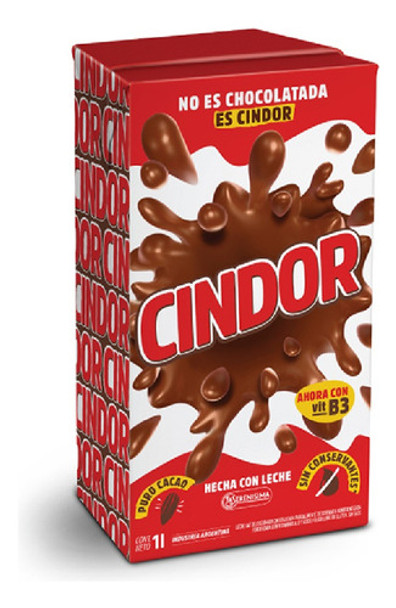 Chocolatada Cindor 1 L. 0