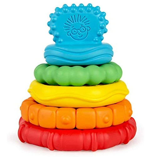 Baby Einstein Stack Y Teheel Juego De Mordedor De 5 Piezas F 0