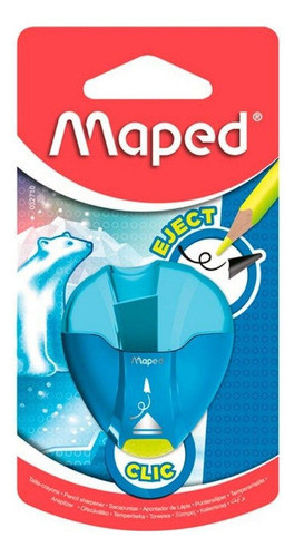 Apontador I-gloo Eject Maped - Azul - Ejetor De Ponta 0