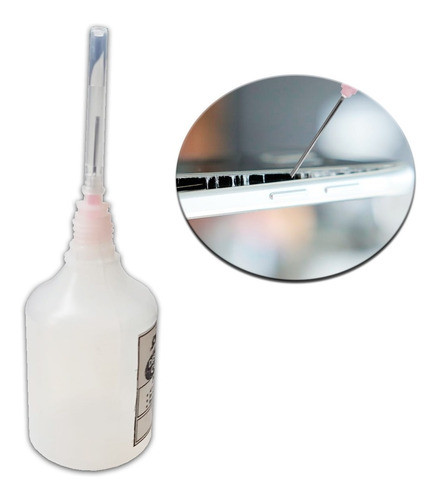 Botella Dispenser (con Aguja) Para Servicio Tecnico 100cc 0