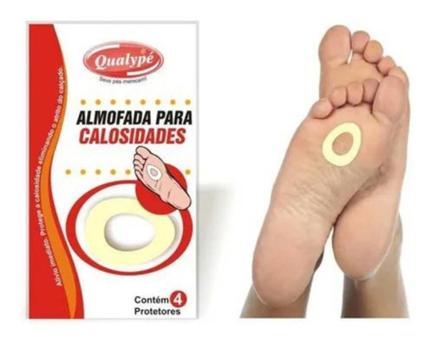 Almofada Adesiva Para Calosidades E Desconforto 2 Pares 0