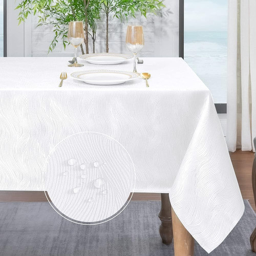 Mantel Rectangular Softalker Spring Jacquard - Cubierta De M 0