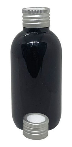 Frasco Difusor Envase Aromatico Con Tapa 125 Cc Negro X20 0