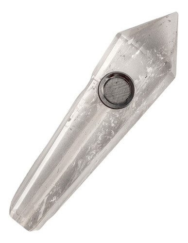 Pipa Cuarzo Cristal Natural Cristal 0