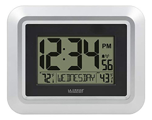 La Crosse Technology 513-1918s-int Reloj De Pared Digital At 0