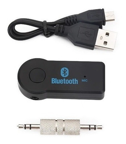 Adaptador Bluetooth P2 Receptor Bluetooth Auxilar Audio Som 0