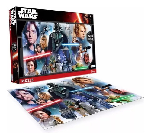 Rompecabeza Puzzle 500 Pzas Star Wars Tapimovil ELG Lsw09828 0
