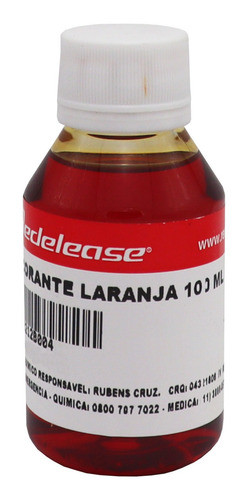 Corante Translúcido Laranja Para Orgonites 100ml 0