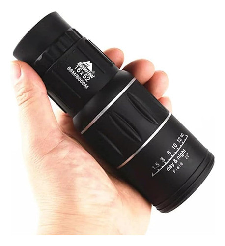 Mastertool 16x52 Monocular Telescopio Óptico De Doble Foco Z 0