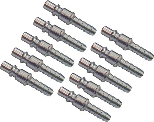 10 Conectores Niple Enchufe Acople Rapido 1/4 A Manguera 1/4 0