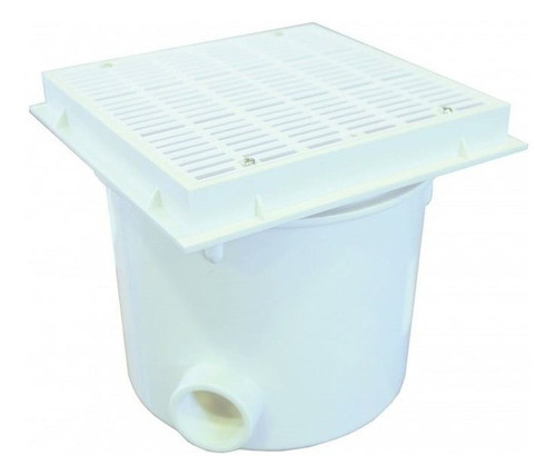 Sumidero Grande C/rejilla Marco Cuadrado Salidas 1½ -2 - Ynt 0