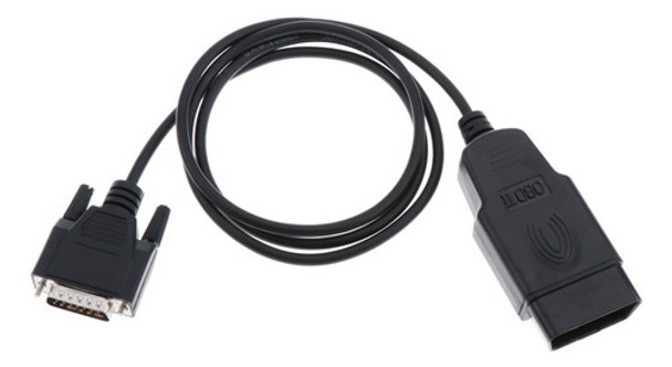 1 Cabo De Dagnóstico Do Carro Obd Ii 2 16pin Para Db15 15pin 0