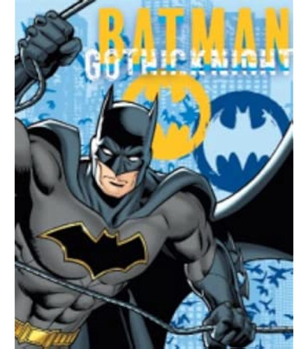 Batman Gothic Knight Manta De Seda De Tiro Suave 40  X50 0