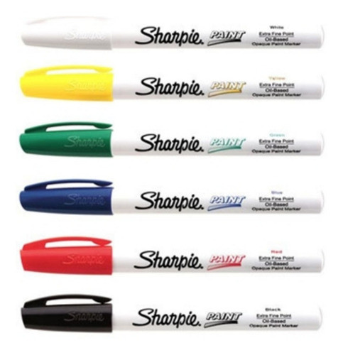 Marcador Sharpie Paint Oil Pintura Al Aceite Oleo Esmalte 0