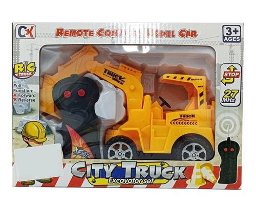 Pala Excavadora Con Control Remoto  2+3aa 0376 0