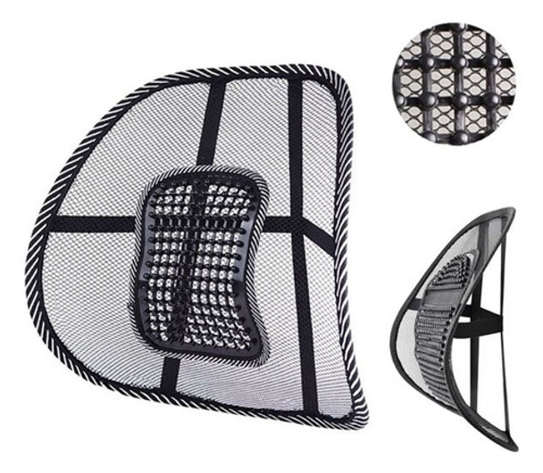 Respaldo Lumbar Ergonomico Soporte Para Auto Silla Oficina 0