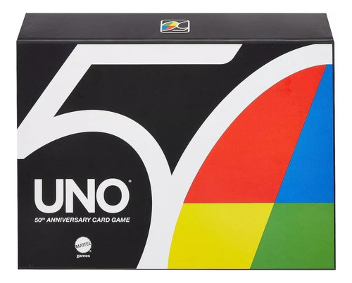 Uno Black Edición Especial! (mattel) Juegos De Mesa - Cartas 0
