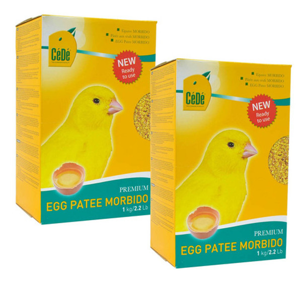 Kit 2 Cédé Farinhada Morbido Importada Com Mel Pássaros 1kg 0 Kit 2 Cédé Farinhada Morbido Importada Com Mel Pássaros 1kg 0