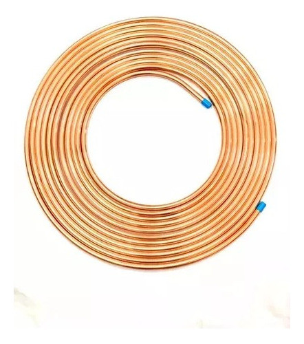 Caño De Cobre Para Refrigeracion 1/4 Rollo 15 Mts Importado 0