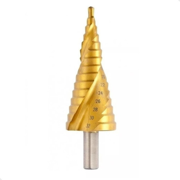 Broca Mtx Espiral Escalonada Furo 4 A 32mm 0