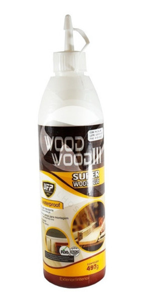 Cola Artesanato Com Madeira Wood Wood Iii 497g Madeireira 0