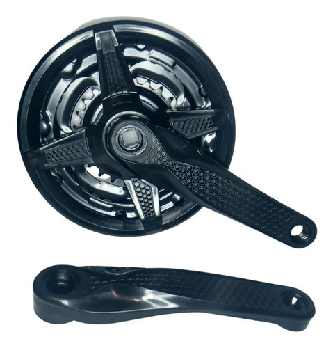 Plato Y Palancas Bicicleta Mountain Bike Triple Mtb Lencs 0