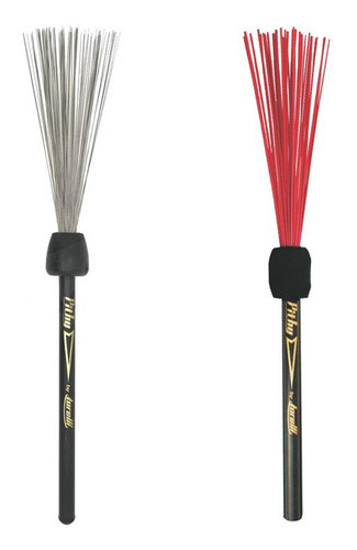 Vassourinha De Aço Para Cajon Torelli + Vassourinha De Nylon 0