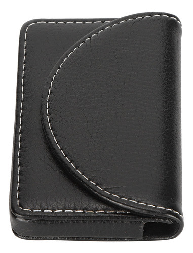 Estojo Para Cartões Com Nome Comercial, Suporte De Couro Pu, 0