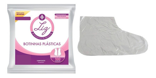 1000 Botas Plásticas Descartáveis Promoção Liz 0