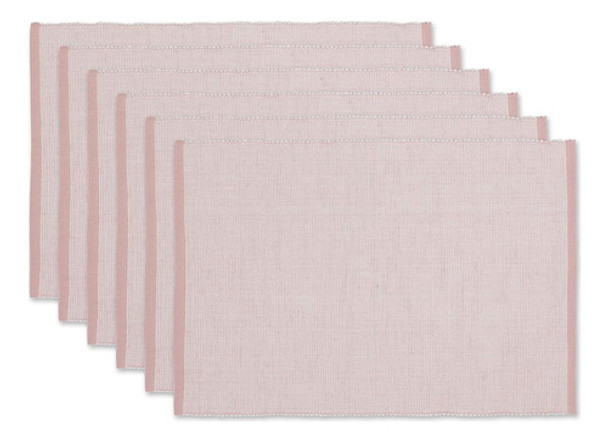 Juego De Manteles Individuales De La Colección De Canalé Fin 0