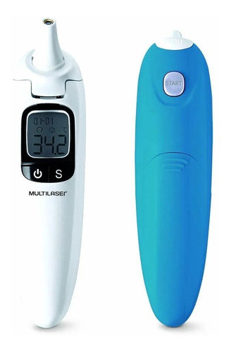 Termômetro Digital De Testa E Ouvido Infantil E Adulto 0
