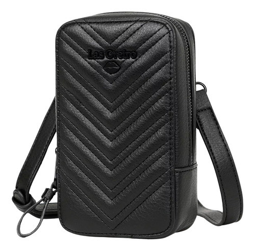 Morral Porta Celular Negro 0
