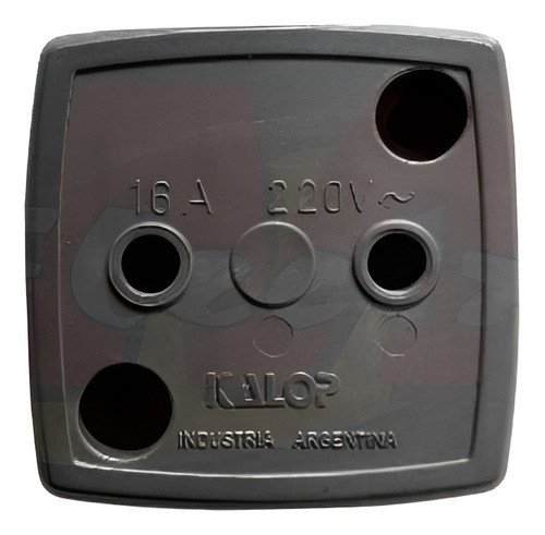 Base 2p 16a + Tierra Industrial Kalop Electro Medina 0