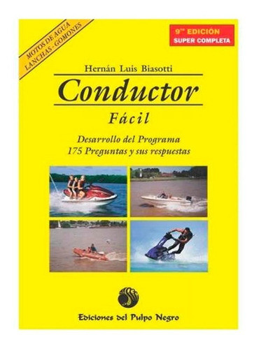 Libro Conductor Nautico Facil De Biassotti Reglamentario 0