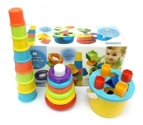 Juegos Juguetes Didactico 3 X 1 Duravit 667 0