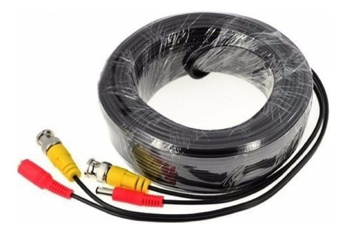Cabo Pronto Cftv 20 Mts C/ Conectores Bnc E P4 Sp46 0