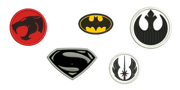 Matriz P/ Bordar Parches Batman Thundercats  Stars Wars Mas 0