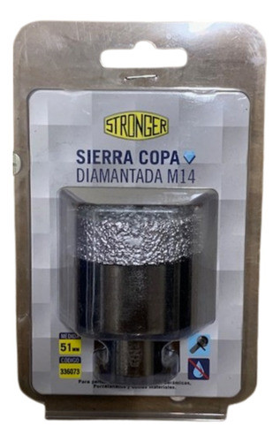 Mecha Copa Diamantada Stronger 51mm Amoladora 0