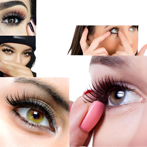 4 X Imán 3d Reutilizables Falso Pestañas Suave Extensión De 0